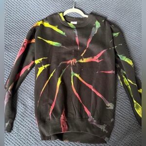 Tie-Dye Crewneck Sweater